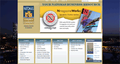 Desktop Screenshot of natomaschamber.org